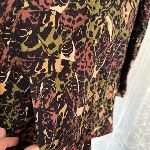 Teen Vogue For Macys Style Lab Women’s Rhinestone Button Down Jacket - Picture 6 of 8